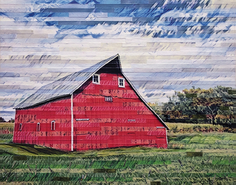 Grandpa Eklund's Barn by Lori Reed