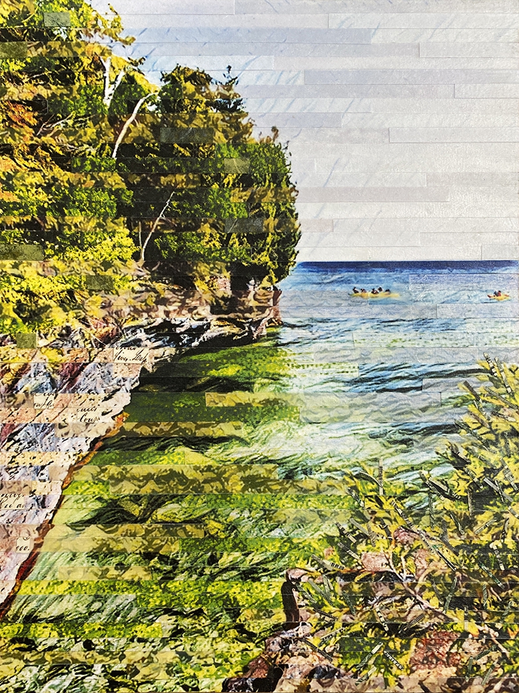 Cave Point by Lori Reed