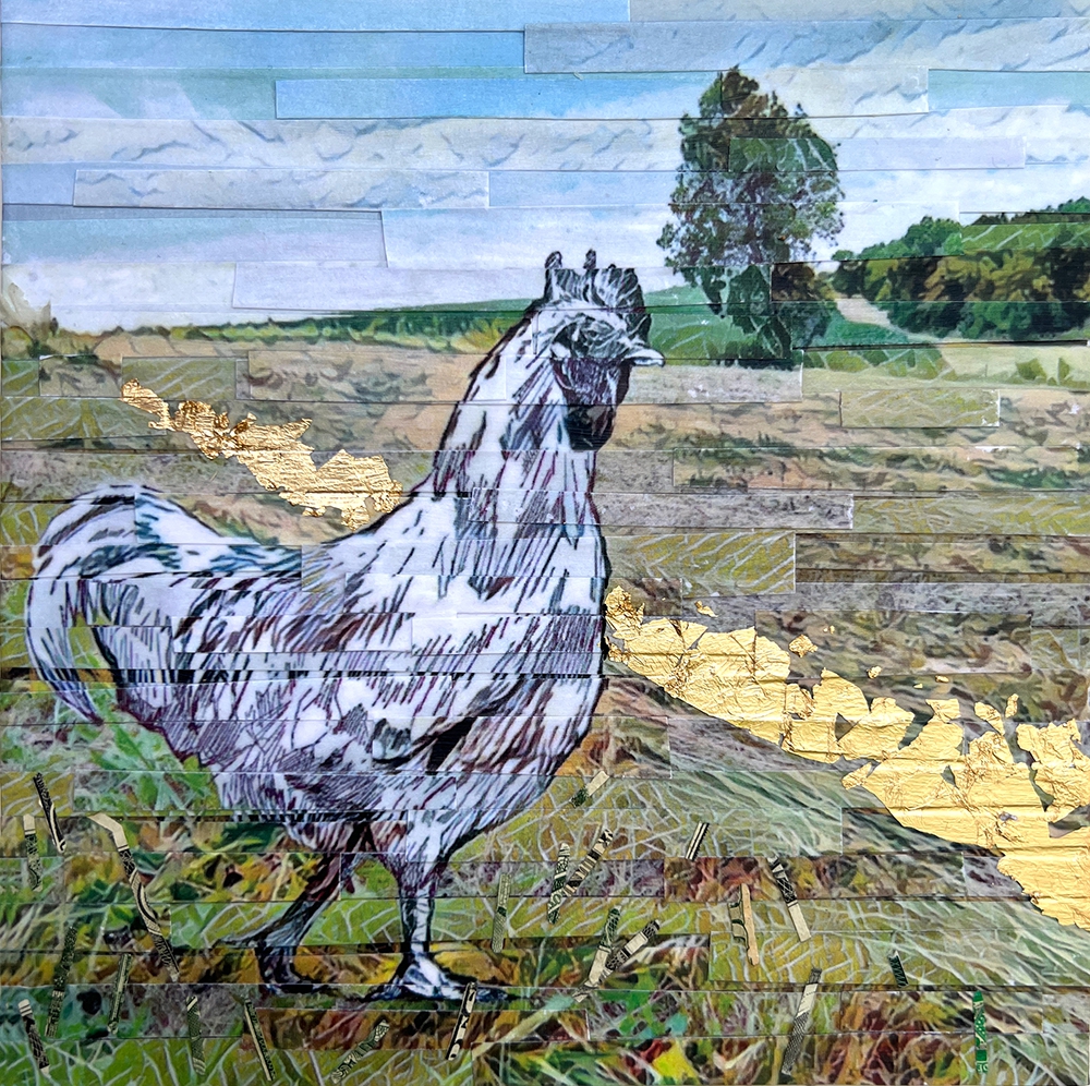 Golden Hen by Lori Reed