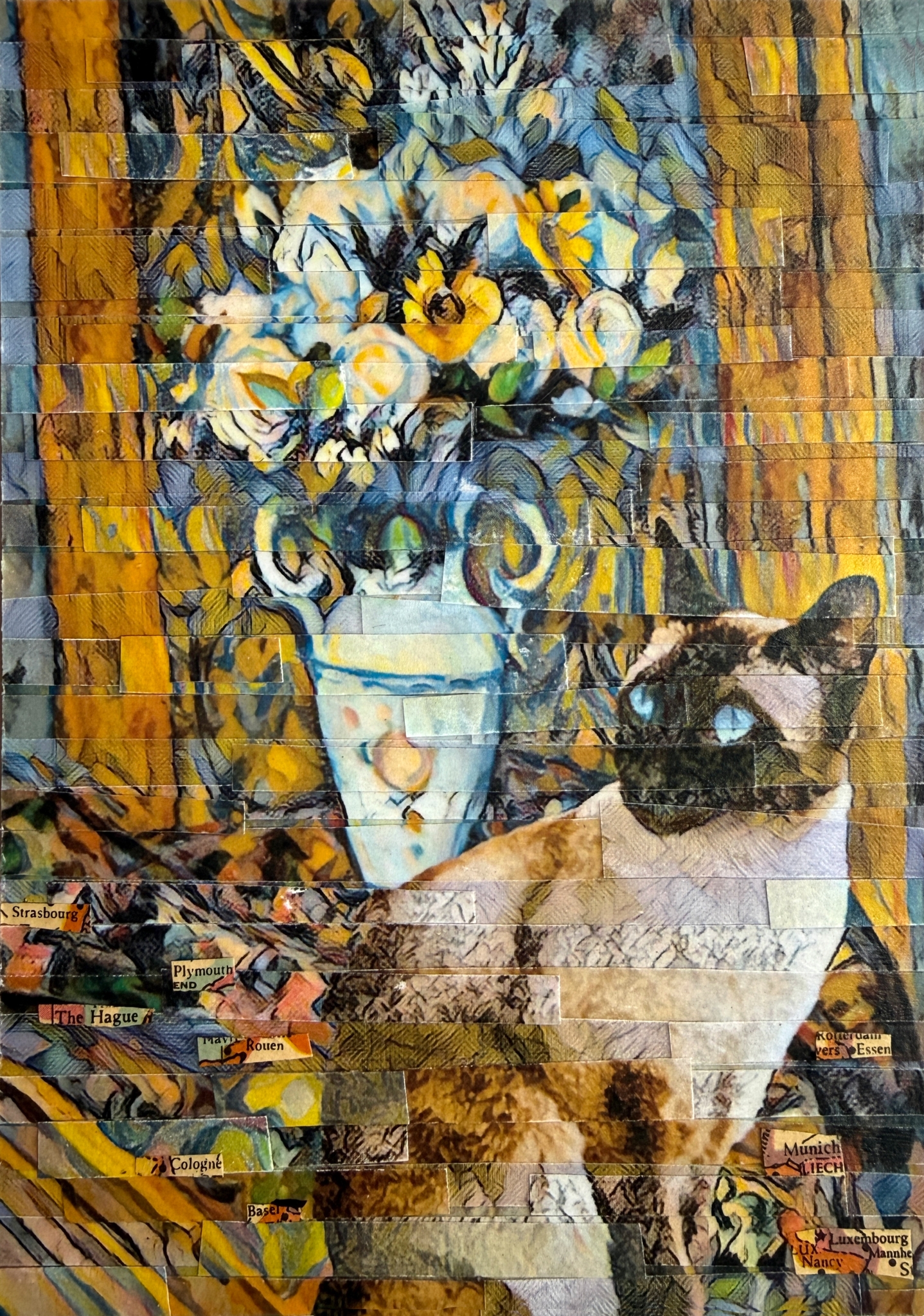 Click here to view Cezanne's Cat by Lori Reed